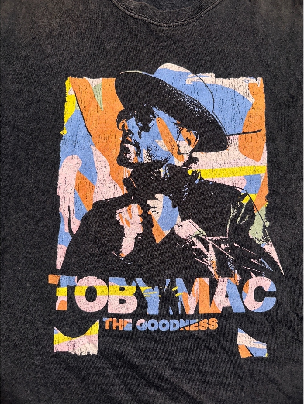 Toby Mac Large “The Goodness” 2023 Tour Concert Band Graphic T-shirt